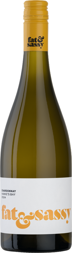 Tony Bish Wines Fat &amp; Sassy Chardonnay 2024 bottle - Hawkes Bay